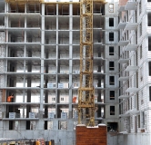 Ход строительства дома 2.1 в ЖК Клевер -