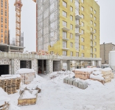 Ход строительства дома 31 в ЖК Гравитация -