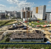 Ход строительства дома 2А в ЖК На Тенистой -