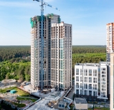 Ход строительства дома 4 в ЖК Бирюзовая Жемчужина-4 -