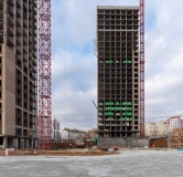 Ход строительства дома № 1 в ЖК КМ Печерский -