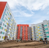 Ход строительства дома литер 13 в ЖК Мечтателей -