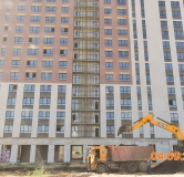 Ход строительства дома Позиция 12.3 в ЖК Яблоневые сады -