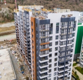 Ход строительства дома Литер 1 в ЖК Лестория -