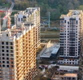 Ход строительства дома Литер 1 в ЖК Лестория -