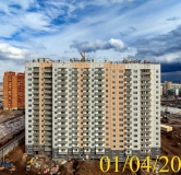 Ход строительства дома 11 в Микрорайон Нанжуль-Солнечный -