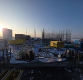 Ход строительства дома 1 в ЖК По ул. Центральная -