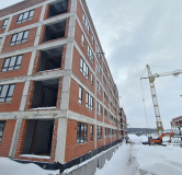 Ход строительства дома 8 в ЖК 5 Баллов Парк Эко Кварталов -