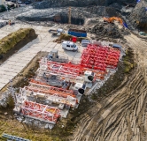 Ход строительства дома 195/6а в ЖК Моретта -