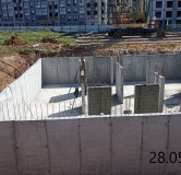 Ход строительства дома 22 в ЖК СМАРТ квартал Пряничная слобода -
