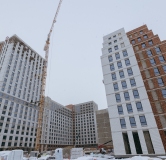 Ход строительства дома № 9, корпус 1 (ГП-1) в ЖК Остров-сад -