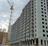 Ход строительства дома 2 (5.4.1) в ЖК Симфония -