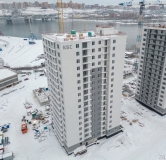 Ход строительства дома 7, строение 6 в ЖК КБС Берег -