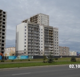 Ход строительства дома 47-01 в ЖК Время -