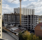 Ход строительства дома 1 в ЖК Малевич -