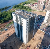 Ход строительства дома 7, строение 5 в ЖК КБС Берег -