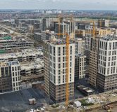 Ход строительства дома Литер 42 в ЖК Народные Кварталы -