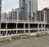 Ход строительства дома 1.4 в ЖК Нагорный -