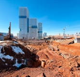 Ход строительства дома 5 в ЖК Урбаника -