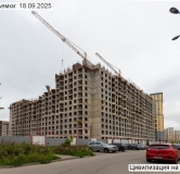 Ход строительства дома 9, корпус 2 в ЖК Цивилизация на Неве -