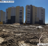 Ход строительства дома 144.1 в ЖК Ручьи -