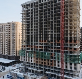 Ход строительства дома 246 в Акцентный дом Актив -