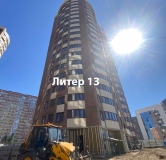 Ход строительства дома Литер 13 в ЖК Лучший -