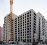 Ход строительства дома Процветающий (ГП-21) в Микрорайон Домашний -