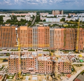 Ход строительства дома 1.2 в ЖК Бирюзова Парк -