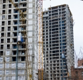 Ход строительства дома № 40, корпус 1.1.5 (Благовещенские башни) в ЖК GloraX Premium Черниговская -