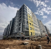Ход строительства дома 2.1 в ЖК Царево City -