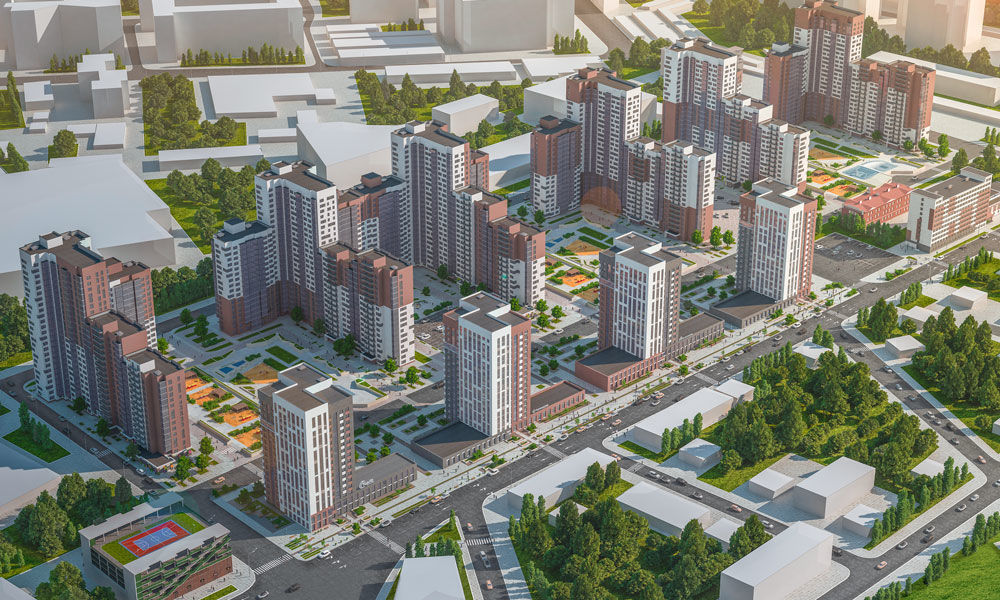 Более 1,8 млн «квадратов» жилья построят в Воронежской области в 2021 году - фото 1