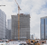 Ход строительства дома № 2 в ЖК Green River (Грин Ривер) -