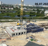 Ход строительства дома 20.5.2 в Микрорайон Тура-2 -