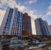 Ход строительства дома 28А.11 в ЖК Ньютон -