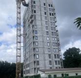 Ход строительства дома 138а в ЖК Экипаж -