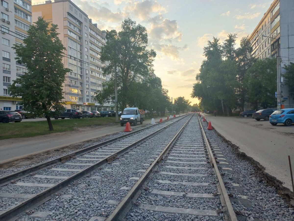 Замену трамвайных путей на Ильинской в Нижнем Новгороде перенесли на 2025 год