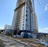 Ход строительства дома литер 10 в ЖК Novaland -