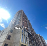 Ход строительства дома Литер 1 в ЖК Лучший -