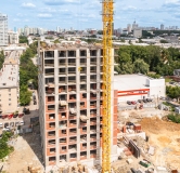 Ход строительства дома 1 в ЖК Форма -