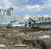 Ход строительства дома 1 в ЖК Дом на Ленинградской -