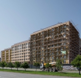 Ход строительства дома 6, корпус 2 (ГП-4) в ЖК Речной порт -