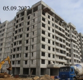 Ход строительства дома № 23 в ЖК Новая Кузнечиха -