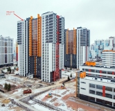 Ход строительства дома 307.5 в ЖК Ultra City 2.0 -