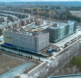 Ход строительства дома 2 в ЖК Базилик -