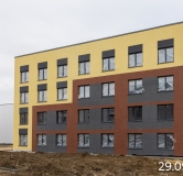 Ход строительства дома № 25, корпус 1 (ГП-4) в ЖК Крылья -