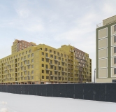 Ход строительства дома № 4, корпус 3 (ГП-9) в ЖК Октябрьский на Туре -