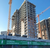 Ход строительства дома 13.2.1 в ЖК Новая Олимпика -