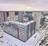 Ход строительства дома 13 в ЖК Манхэттен -