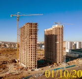 Ход строительства дома № 5.2 в ЖК Новоостровский -